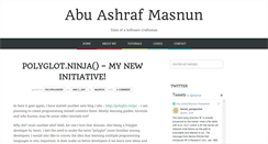 Desktop Screenshot of masnun.com